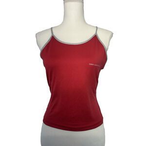 Tommy Jeans Athletics Women’s Large Tank Top Shelf Bra Red Orange Vintage 90s‎